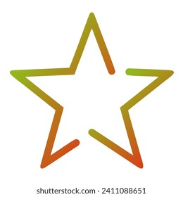 Diseño de vectores de arte gradiente de estrellas