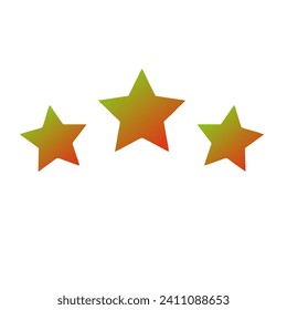 Stars Gradient Art Vector Design