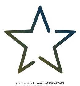 Stars Gradient Art Vector Design