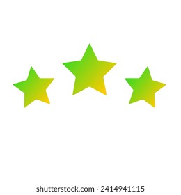 Stars Gradient Art Vector Design