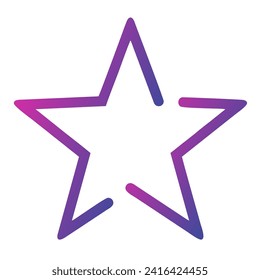 Stars Gradient Art Vector Design
