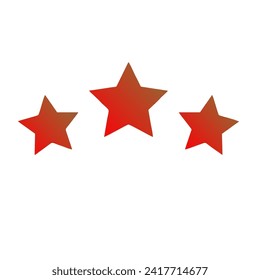 Stars Gradient Art Vector Design