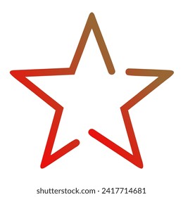 Diseño de vectores de arte gradiente de estrellas