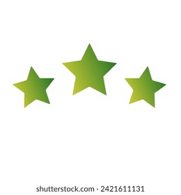 Diseño de vectores de arte gradiente de estrellas