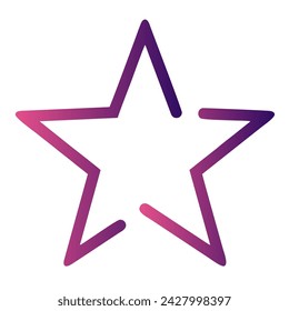 Stars Gradient Art Vector Design