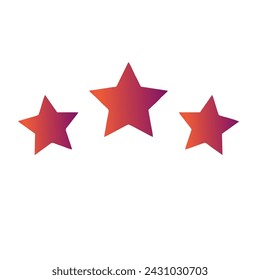 Estrellas Gradiente Arte Diseño vectorial