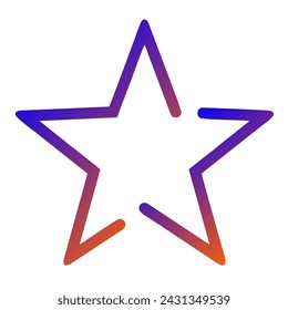 Stars Gradient Art Vector Design