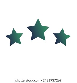 Estrellas Gradiente Arte Diseño vectorial