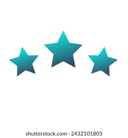 Stars Gradient Art Vector Design