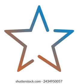 Stars Gradient Art Vector Design