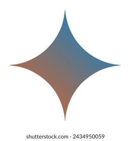 Stars Gradient Art Vector Design