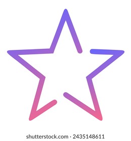 Stars Gradient Art Vector Design