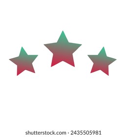 Sterne Gradient Art Vector Design