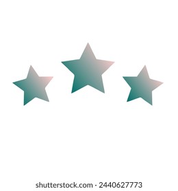 Stars Gradient Art Vector Design