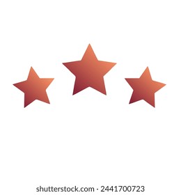Sterne Gradient Art Vector Design
