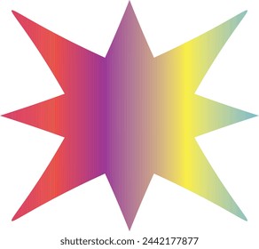 Stars Gradient Art Vector Design by eps 10