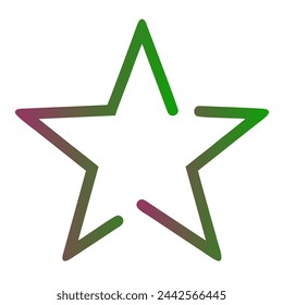 Stars Gradient Art Vector Design