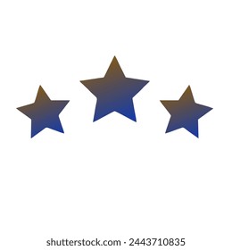 Estrellas Gradiente Arte Diseño vectorial