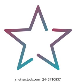 Stars Gradient Art Vector Design