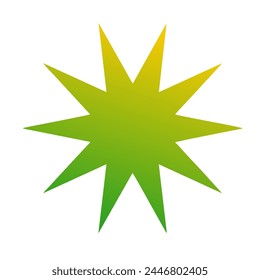 Stars Gradient Art Vector Design