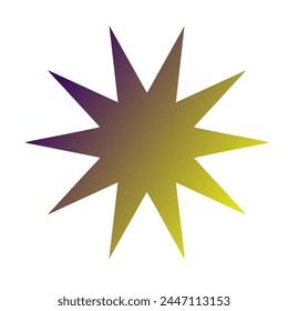 Stars Gradient Art Vector Design