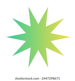 Estrellas Gradiente Arte Diseño de Vector
