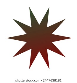 Estrellas Gradiente Arte Diseño de Vector