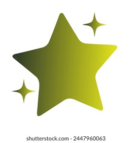 Stars Gradient Art Vector Design