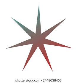 Estrellas Gradiente Arte Diseño de Vector