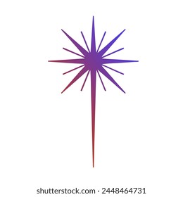 Estrellas Gradiente Arte Diseño de Vector