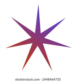 Stars Gradient Art Vector Design