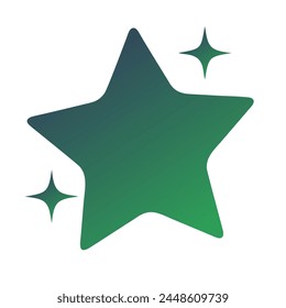 Stars Gradient Art Vector Design