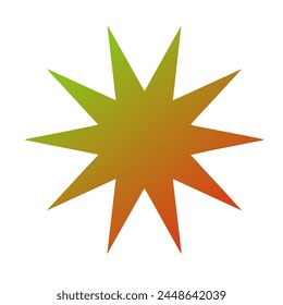 Estrellas Gradiente Arte Diseño de Vector