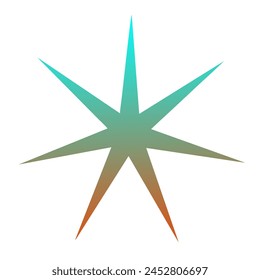 Stars Gradient Art Vector Design