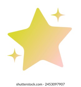 Stars Gradient Art Vector Design