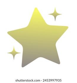 Stars Gradient Art Vector Design