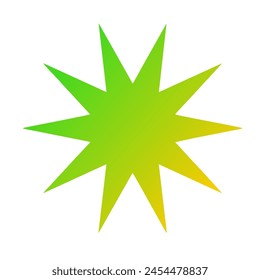 Stars Gradient Art Vector Design