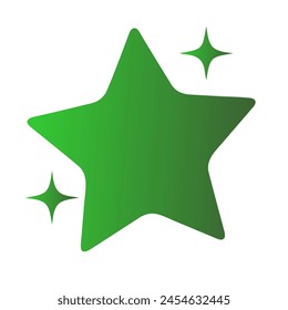 Stars Gradient Art Vector Design
