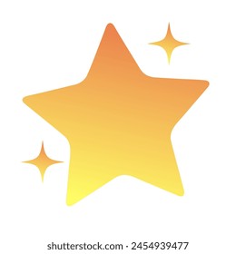 Stars Gradient Art Vector Design