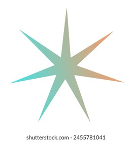 Estrellas Gradiente Arte Diseño de Vector