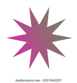 Stars Gradient Art Vector Design
