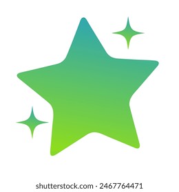 Stars Gradient Art Vector Design