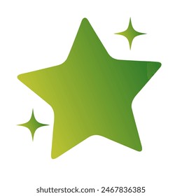 Stars Gradient Art Vector Design