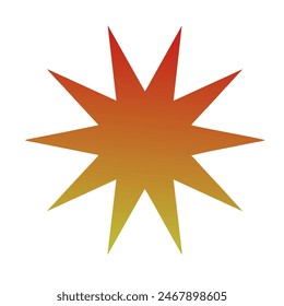 Stars Gradient Art Vector Design