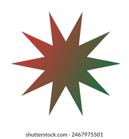Estrellas Gradiente Arte Diseño de Vector