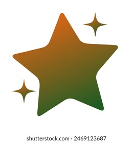 Stars Gradient Art Vector Design
