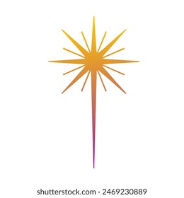 Stars Gradient Art Vector Design