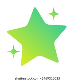 Stars Gradient Art Vector Design