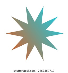 Sterne Gradient Art Vektorgrafik Design