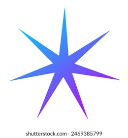 Stars Gradient Art Vector Design